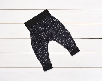 Dotty squares, baby/toddler trousers