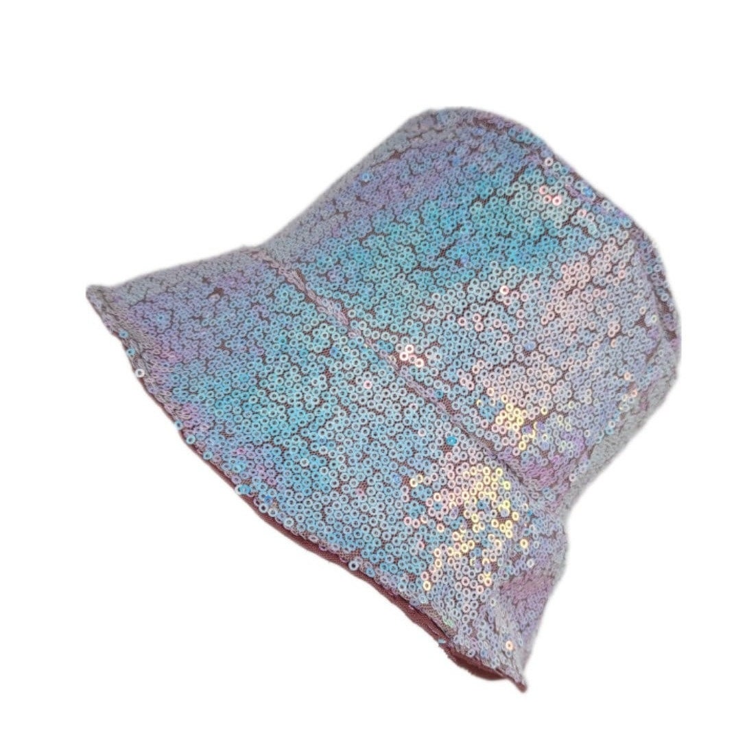 Sequin bucket hat size Medium Amazon.com: Womens Sequin Bucket Hat Beach Sun Hats for  main image 4