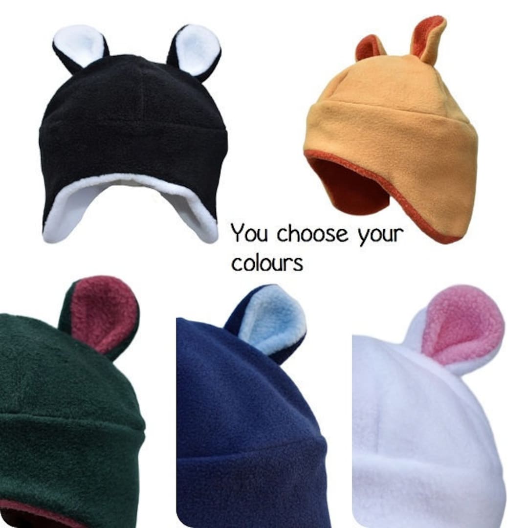 Custom Fleece Hats, Baby, Child and Adult Winter Hats Etsy