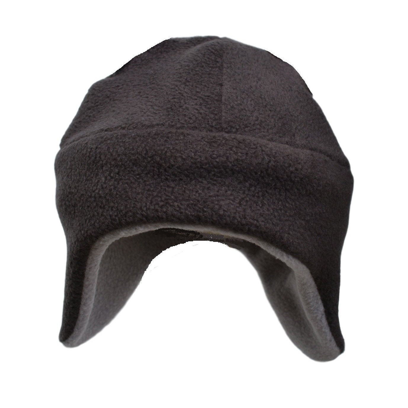 Fleece hat with ear flaps. adults and children's winter Etsy