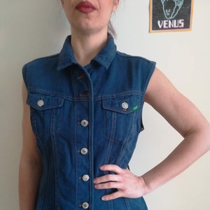 Benetton wollen vest top