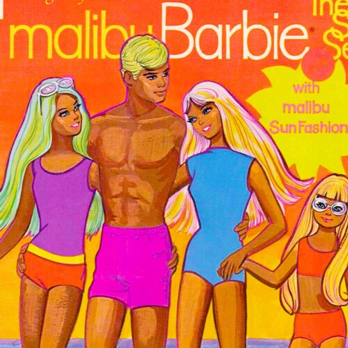 Vintage Paper Doll Printable PDF Barbie Paper Doll 1980 Etsy