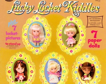 Vintage 1960s Lucky Locket Kiddle Doll, in Excellent