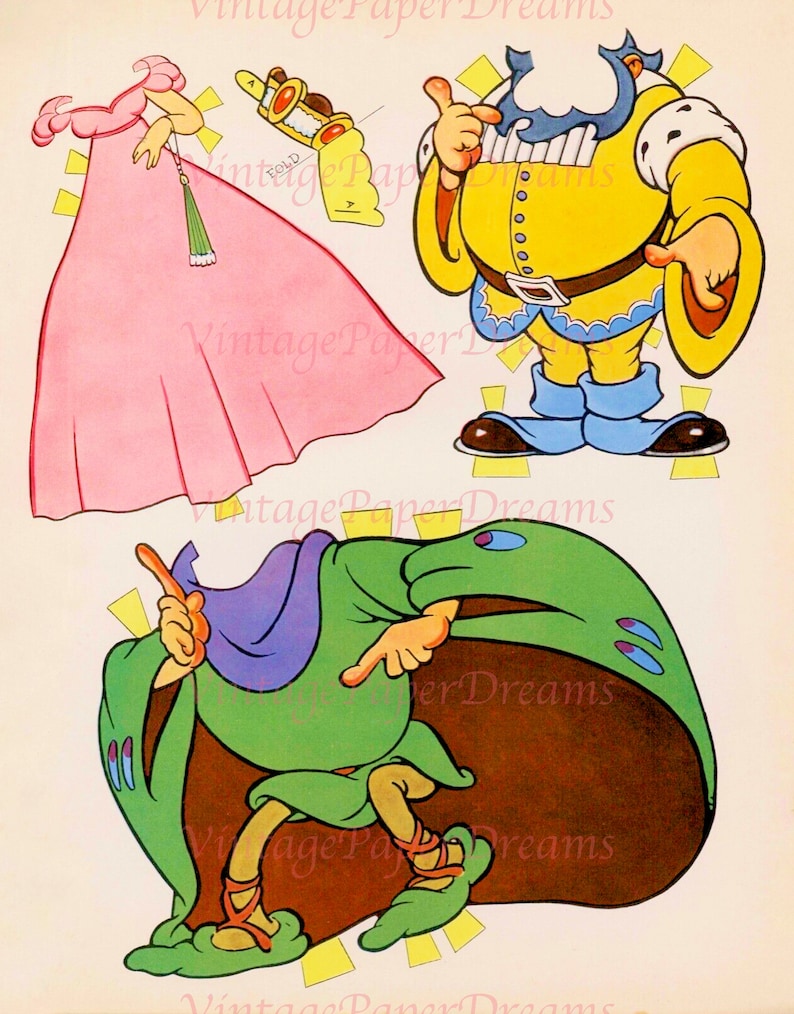 Vintage Paper Doll Printable PDF Scootles and Kewpie Paper Doll 30s ...