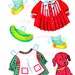 Vintage Paper Doll Printable PDF • My Dolly Kisses Paper Doll • 60s ...