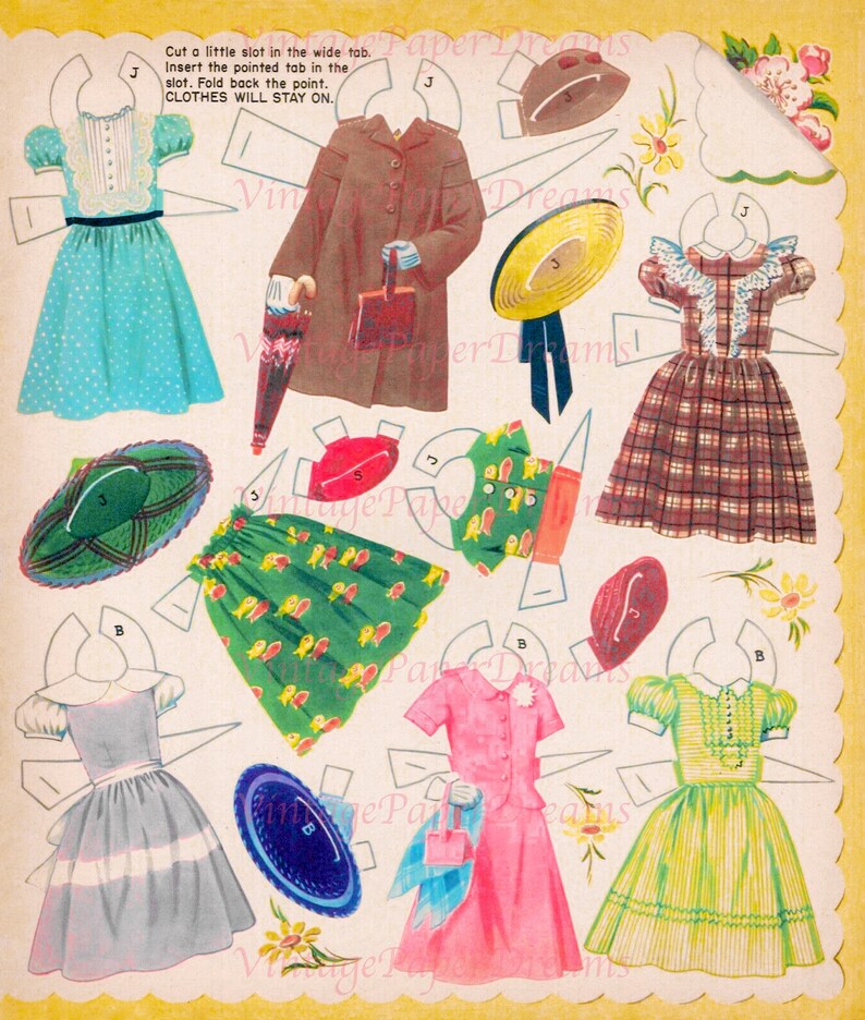 Vintage Paper Doll Printable PDF - Il 794xN.4154495106 Imqj 