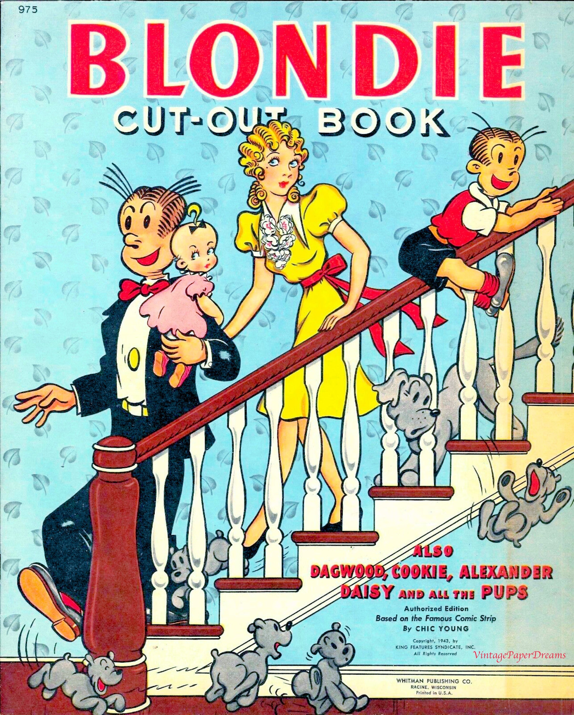 Art blondie comic