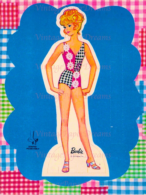 Printable barbie paper dolls deals