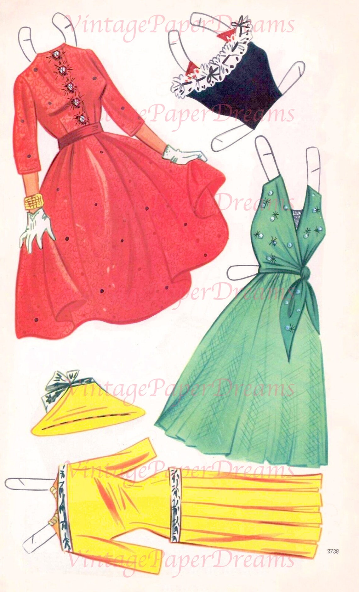 Vintage Paper Doll Printable PDF Nancy Takes a Trip Paper - Etsy