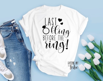 Last Fling Before the Ring svg/ Bachelorette Party svg/ Bride to Be/ Cricut Cut Files