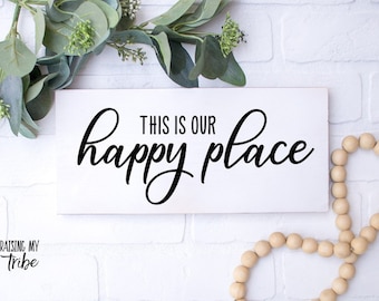 This Is Our Happy Place svg/ Happy Place svg/ Happy Motivational svg/ Cricut Cut Files/ Cricut svg