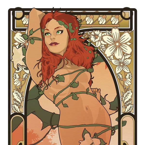 Affiche poison ivy nouveau