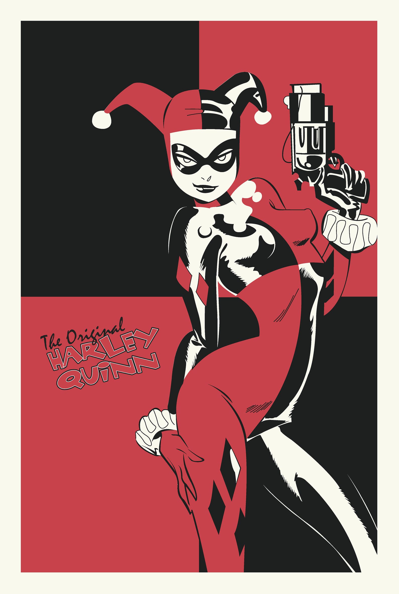 Harley Quinn Poster Etsy