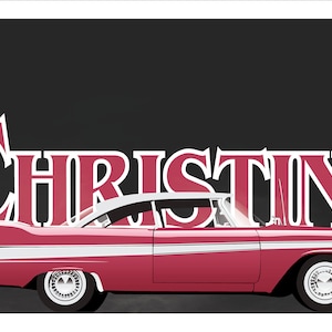 Christine movie poster