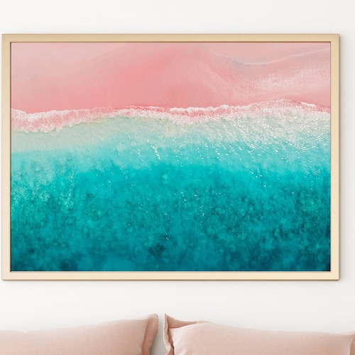 Beach Printable Wall Art Ocean Print Coastal Printable Etsy