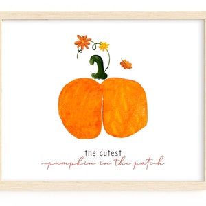 The Cutest Pumpkin in the Patch Craft DIY Baby Bum (Download Now) - Etsy