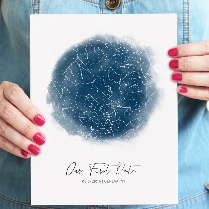 Star Map by Date Printable Custom - Il 794xN.3500442881 Erd0 