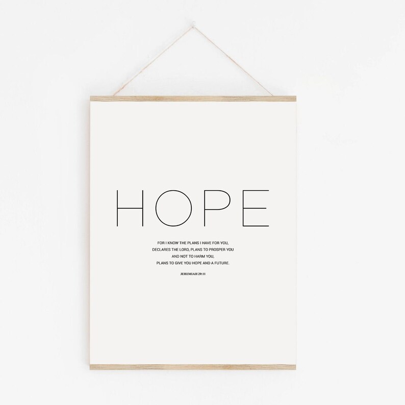 Bible Verse Wall Art Minimalist Scripture Wall Decor Set of 3 Faith Hope Love Print