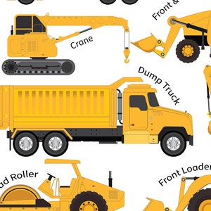 Construction Vehicles, Printable Trucks, Building Machinery, Boy ...