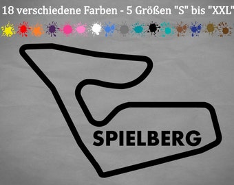 x2 Spa Francorchamps Circuit Race Track Outline Vinyl Decals Stickers Graphics