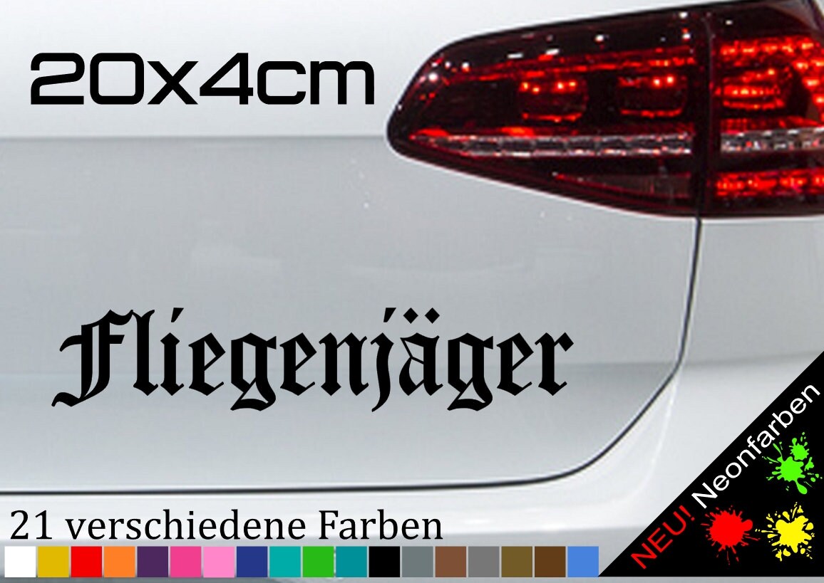 Fly Army Bumer Sticker Fly Fighter Sticker Bumper Sticker Sticker Bundeswehr Sticker Slogan ...