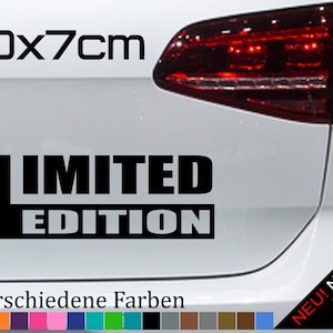 Limited EDITION Sticker Sticker Slogan Tuning Sports mind Motorsport 20 x 7 cm in 21 colors