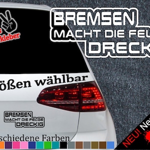 10 Stück Custom TESLA Bremssattel Vinyl Aufkleber Aufkleber Logo