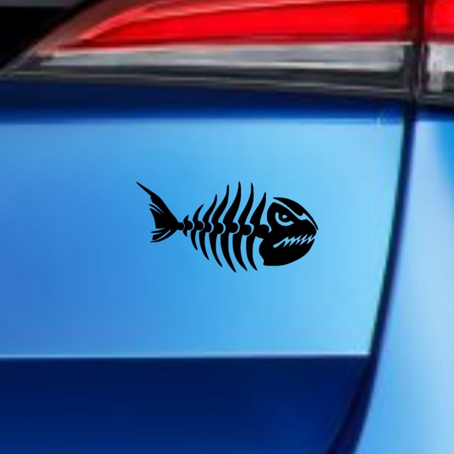 Leniutor Anime Girl Auto Aufkleber - B-Säule Vinyl Aufkleber Lila