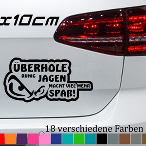 folien-zentrum - 5 Aufkleber Set - hochwertiger Aufkleber Auto Tuning - OEM  & JDM Auto Sticker - Lustige Aufkleber für Auto - Stickerbomb 