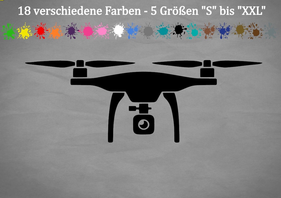Sticker Drone Sticker Quadocopter Copter Drone Model GAME OF DRONES S ...