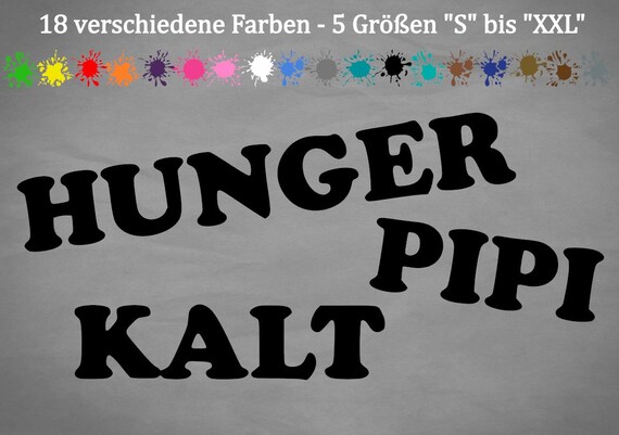Hunger Pipi Cold Sticker Car Saying Text Funny Girl Bmw 18 Etsy