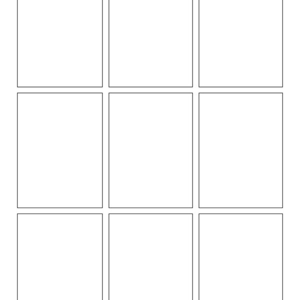 Printable Comic Pages, 4 Comic Templates, Printable Storyboard For Kids And Adults, Make Your Own Comics, Funny Comics,  Printable, 8.5x11