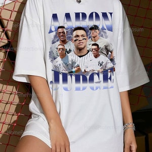 Aaron Judge T-Shirt (Premium Men's T-Shirt, Small, Tri Ash) - Aaron Judge New York Vintage : Sports & Outdoors