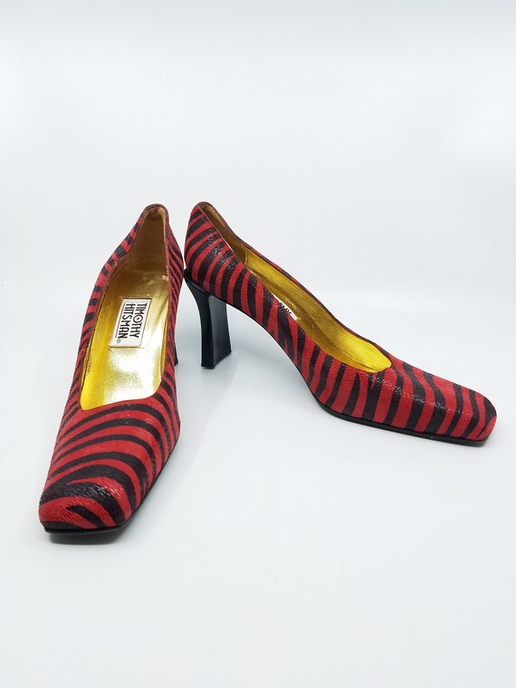 Vintage Timothy Hitsman Shoe, Square Toe, Vintage