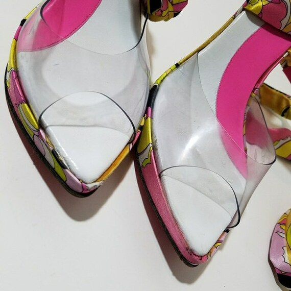 Emilio Pucci Silk Sandals, Emilio Pucci, Pucci Sho
