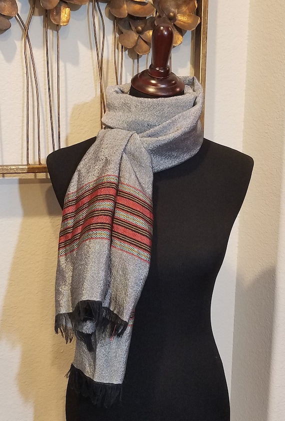 Men's Dress Scarf, Classic Men's Scarf, Coat Scarf