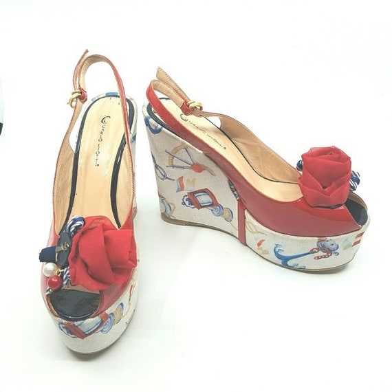 Vintage Carlo Liotti Shoes, Handmade Shoes, Nautic