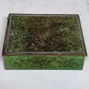 Heintz Metal Ware, Frog Skin Patina, Humidor Box, Tobacco, Cigarette