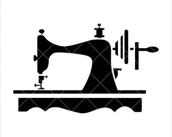 sewing machine svg clipart fashioned items clipartmag