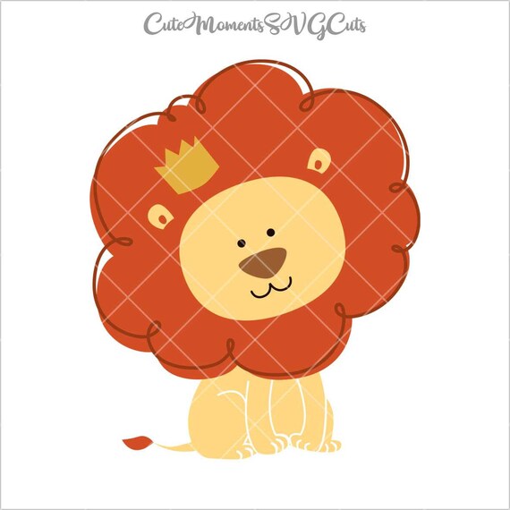 Download Cute Lion Lion Baby Lion Baby Shower Sfari Svg Cutting Etsy