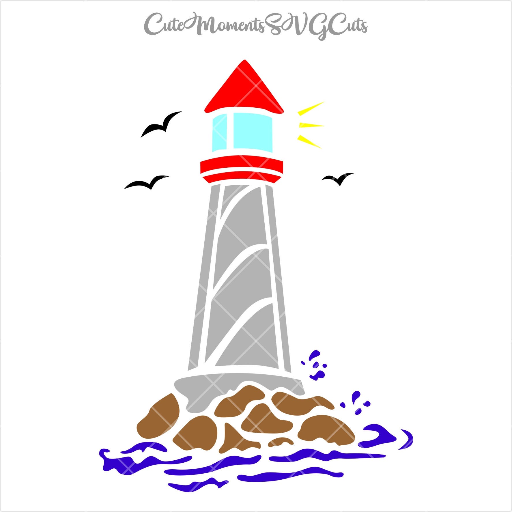 Download Lighthouse Lighthouse cut file SVG Cutting File Silhouette ...