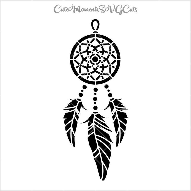 Dream Catcher Cut File SVG Cutting File Silhouette cricut ...