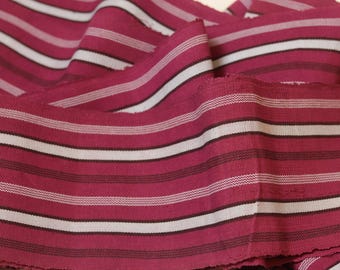 Handwoven Aso Oke Fabric: Nigerian Striped Cotton sold by the strand