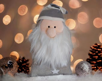 Plush Gonk Hot Water Bottle with  Cover - 500ml, Seasonal Gift Items