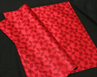African Headtie, Nigerian Headtie, Floral Gele, Red Sego Gele, Price per single piece