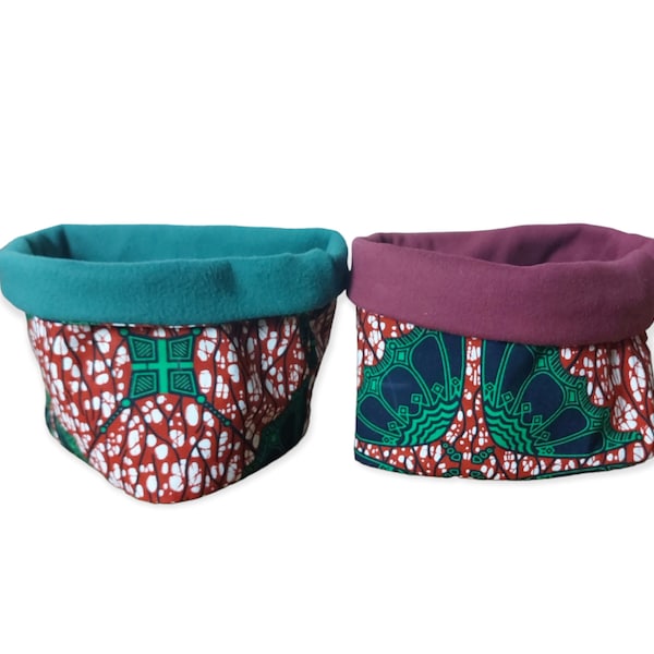 Tour de cou rouge et vert en tissu africain wax, écharpe de portage en tissu Ankara rouge, accessoires d'hiver