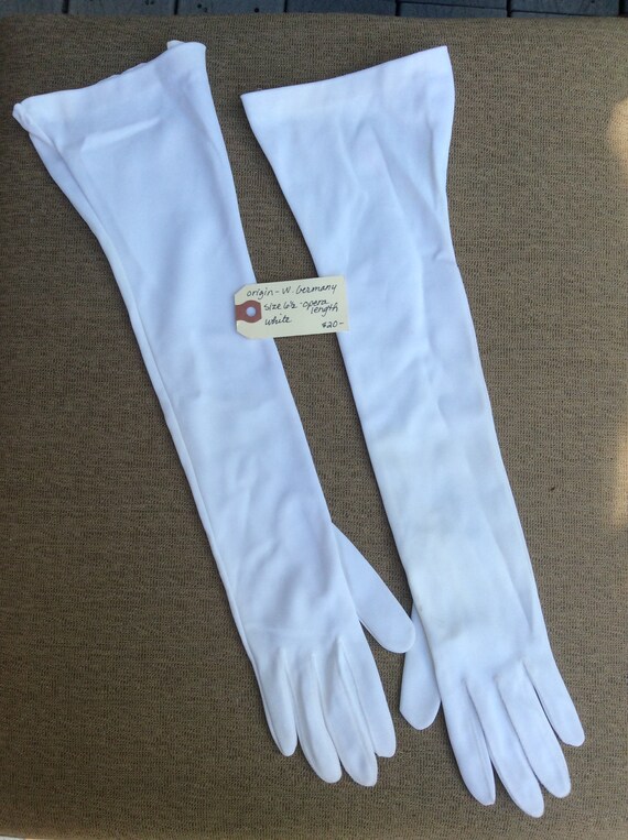 Vintage opera gloves