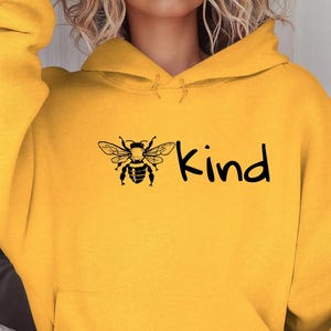 Bee-hoodie, sweater honingbij, cadeau natuurliefhebber, imker aanwezig, kleding Save the Bees