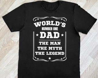 Papà numero uno al mondo - T-shirt per papà, regalo per la festa del papà, Idea regalo per papà, festa del papà, regalo per papà, regalo per papà, regalo per papà
