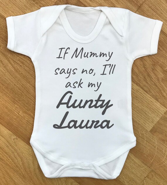 PERSONALISED If Mummy Asks bodysuit, baby gift, baby baby grow, baby body suit, personalised baby gift, personalised baby gamer, custom name